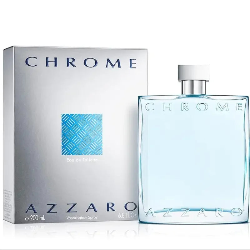AZZARO Chrome By Azzaro Oakmoss, Cedar, Tonka Bean, Brazilian Rosewood, Coriander Men Edt Spray 1 Oz 1996 Casual 1 Oz Fragrance