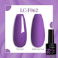 LILYCUTE 7ML Eggshell Gel Nail Polish White Black Material Semi Permanent Autumn Varnish With Any Color Gel Soak Off UV Manicure