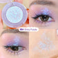 Diamond Glitter Monochrome Eyeshadow Palette Discoloration Eyeshadow Highlighter Sequins Waterproof Lasting Eyes Makeup Pigments