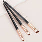 3pcs Makeup Brush Set,Blade eyeliner brush fine oblique head eyebrow brush outline eyeliner ultra-thin eye shadow brush makeup b
