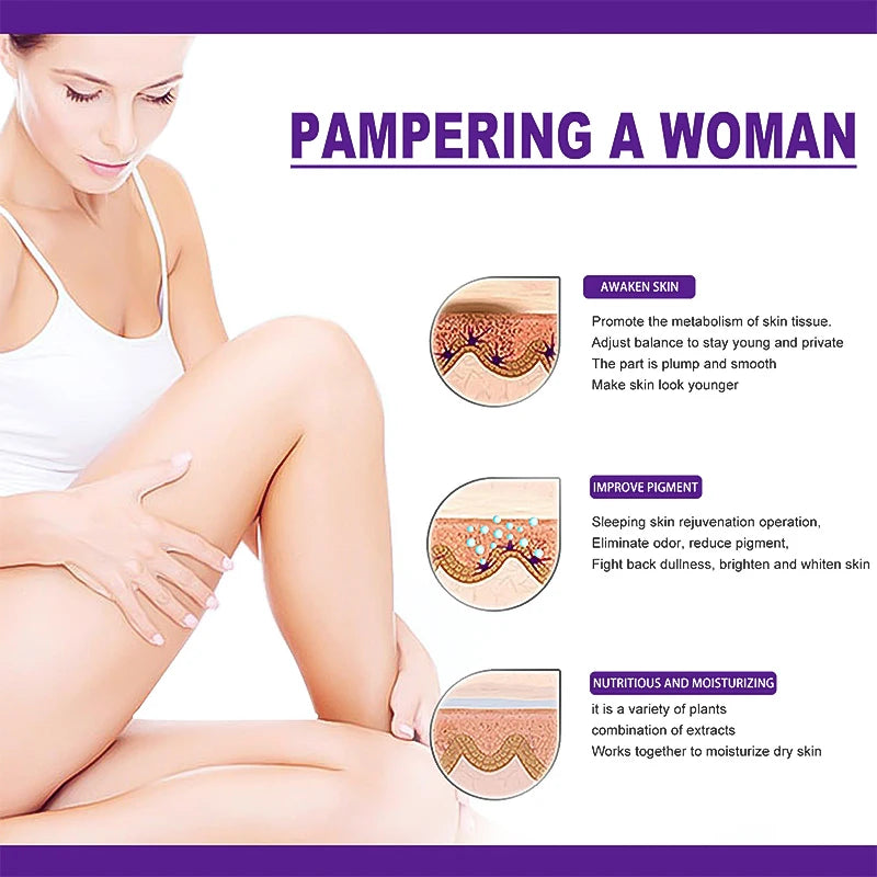 Private Body Whitening Cream Armpit Buttock Nipple Private Area Pink Essence To Remove Melanin Brighten Beauty Care Melanin
