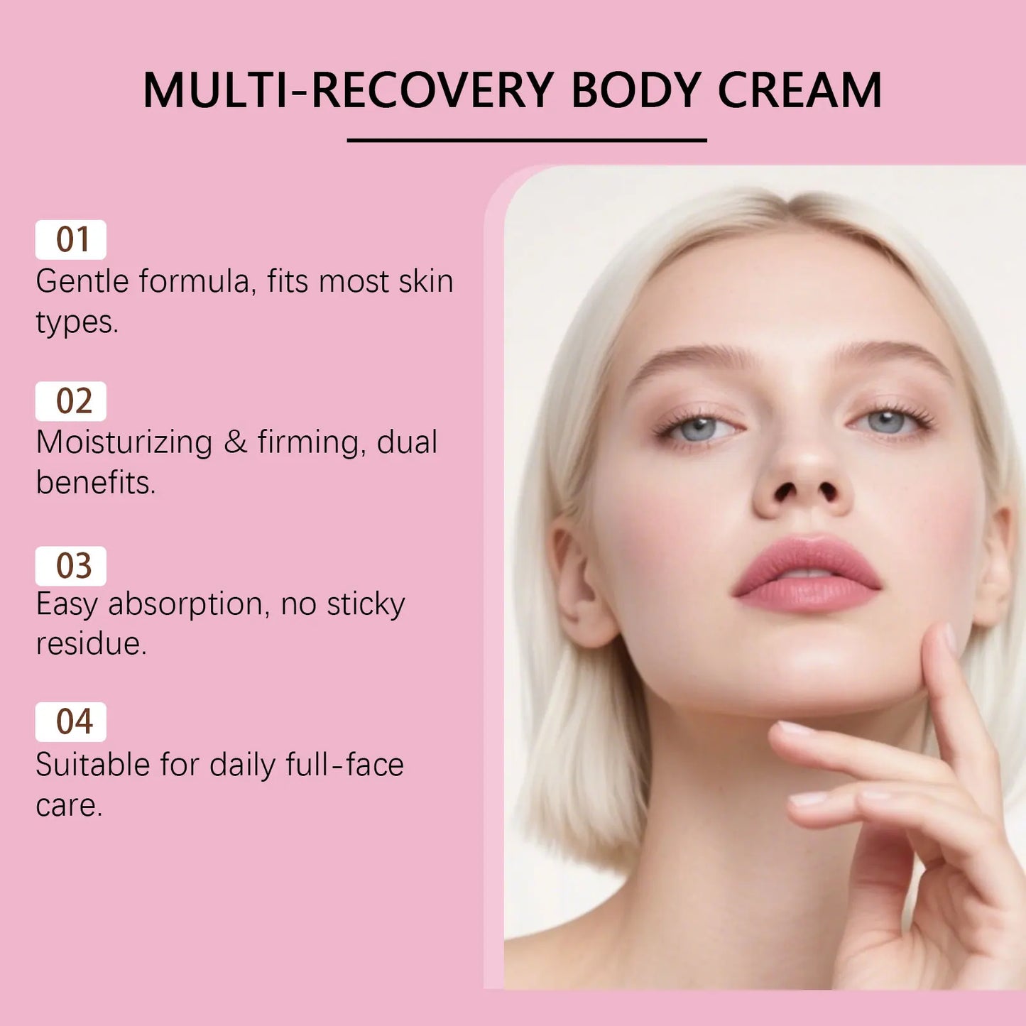 Body Moisturizing Cream -A Gentle Body Skin Care Cream that Hydrates,Feels Refreshing &Non-Greasy, and Leaves Skin Soft & Tender