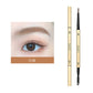 Small gold bar double-ended eyebrow pencil three-dimensional eyebrow shape long-lasting without smudging, slender and natural