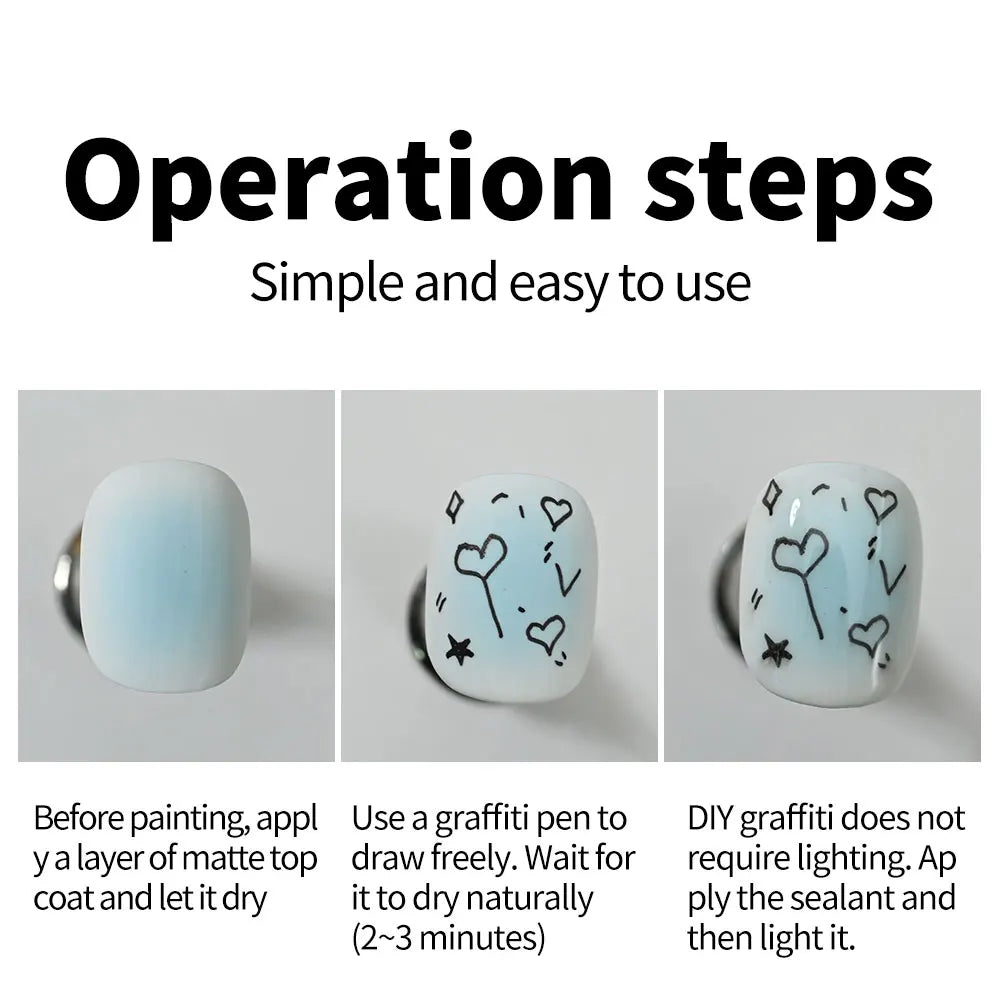 0.25mm/0.3mm Black Nail Art Pen Fine Tip Nail Design Brush Cat Eye Nail Painting Professional Manicure Tools for Drawing