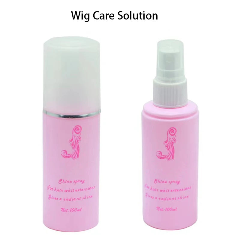 1PCS Synthetic Wig Care Solution Anti-frizz Anti-static Conditioner Spray Smooth Tangles Hair System Protection for Wigs