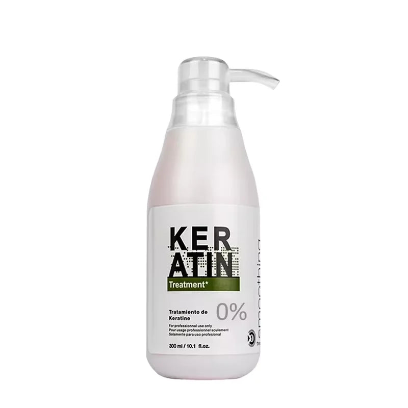 PURC 300ML Professional Keratin Hair Treatment Smoothing Repairing Frizz Curly Hair Straightening Brazilian Keratin Hair Care