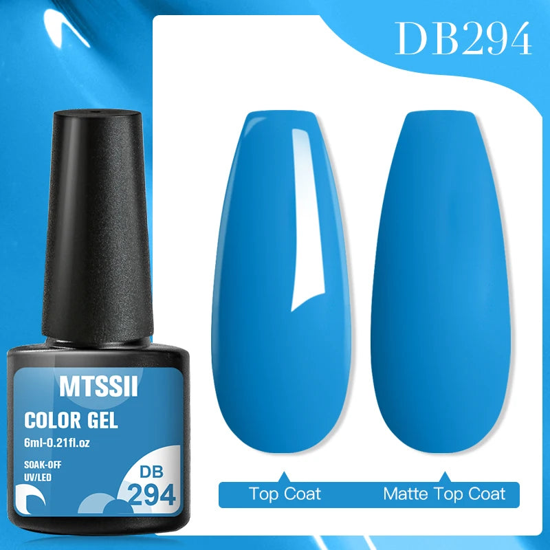 7ML Jelly Gel Nail Polish Black Crystal Translucent Dull Color Nail Art Gel Semi Permanent Varnish Soak Off UV LED Gel Polish