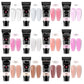 15ml Solid Extension Gel Nail Build Poly Nail Acrylic Gel Crystal Naked Color UV LED Polish Gel For Extend Nail Quick Extension