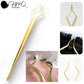 New Lash Extension Tweezers Anti slip Stainless Steel Curved Tip Straight Tweezers High Precision Nail Art Makeup Beauty  Tools