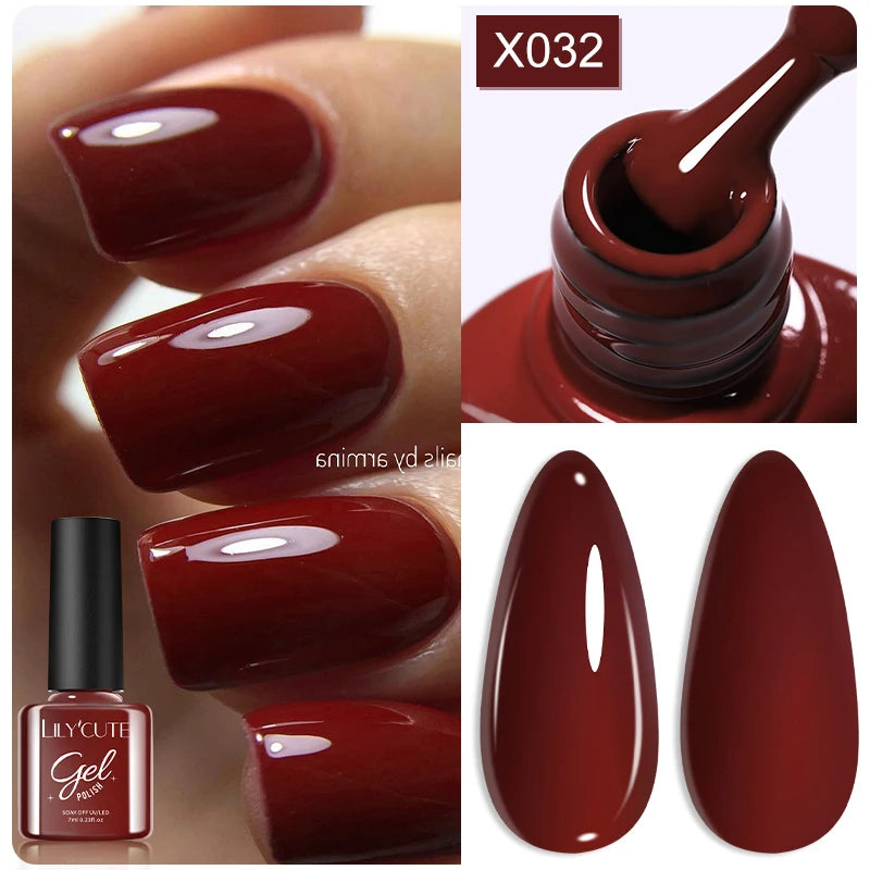 LILYCUTE 5ML Metallic Painting Liner Gel Nail Polish Super Bright Gold Silver Mirror Drawing Gel Semi Permanent Line French Nail