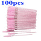 500/1000pcs Disposable Mascara Wands Eyelash Brush Spoolies for Eyebrow Eye Lash Extension Colorful Wholesale Beauty Tools