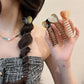 Minimalist Bubble Braid Headband High-quality and Caring Phone Line Hair Loop Tied Ponytail Braid Hair Rope headband