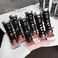 Crystal Punk Red-Brown Glossy Lip Stain Mirror Lip Glaze Sheer Nude Glitter Lip Tint Watery Shine Plumping Makeup Cosmetics