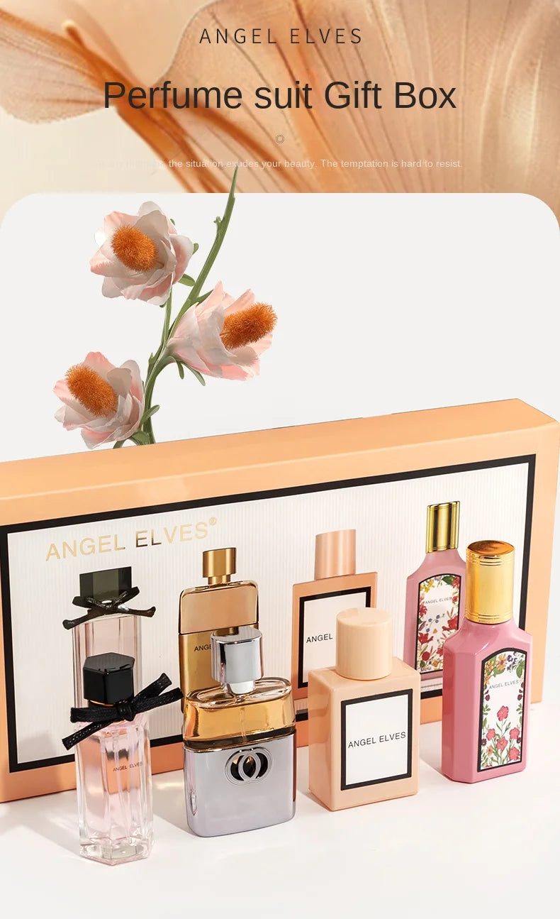 Brand Gift Box 4Pcs Set Perfume Women Parfum Femme 100ml Fresh Natural Floral Scent Spray Feminino Perfumes De Mujer Originales
