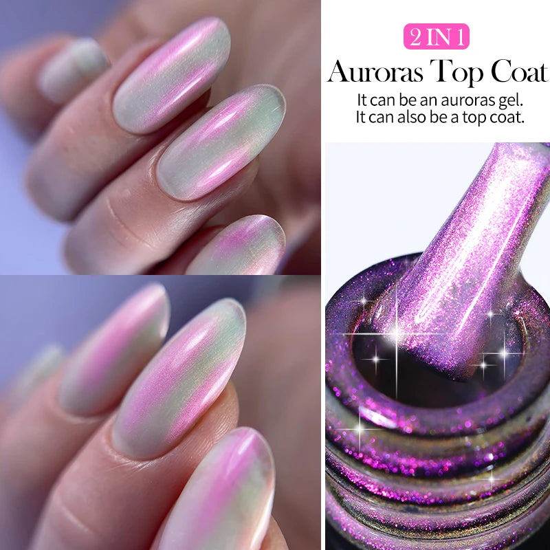 LILYCUTE Thermal Nail Gel Polish 3 Layers Temperature Shiny Color Changing Series Semi Permanent  Soak Off UV Nail Gels Polish