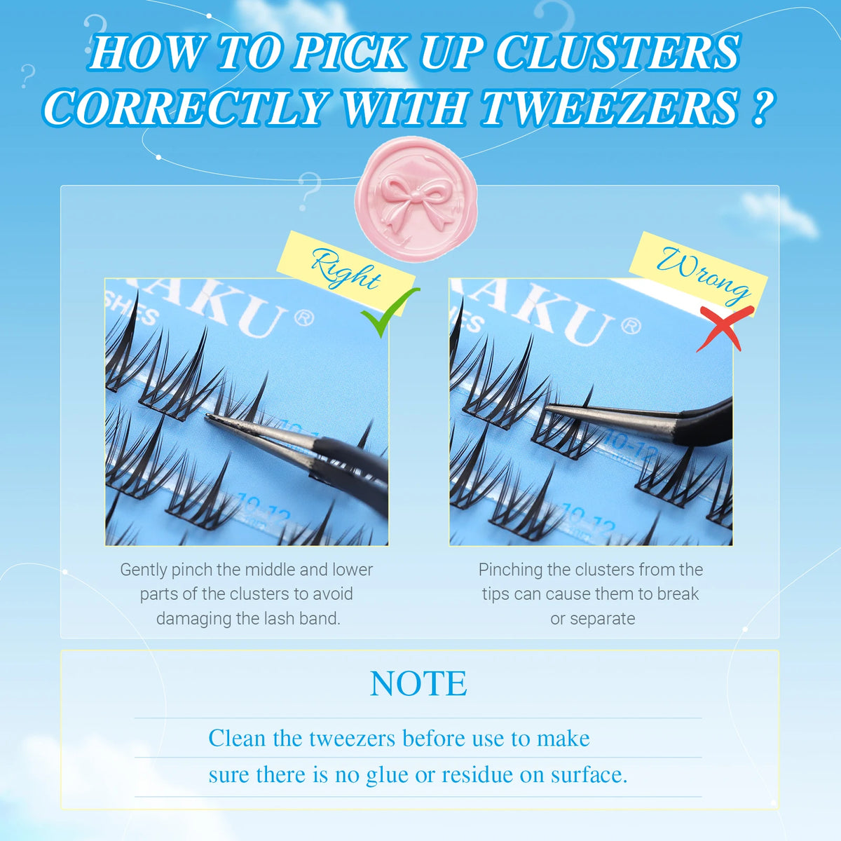 NAGARAKU DIY Cluster Lashes 'Cloud Series' New Trend Shape At-Home Full Volume Easy to Apply Cosplay