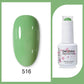 Clou Beaute 15ml Red Black White Green Neon Gel Nail Polish Base Top Coat Velvet Top 400 Colors Semi Permanent Gel Nail Varnish