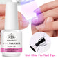 BORN PRETTY 6 in 1 Nail Glue Gel Extra Strong Adhesive for Press on Nails Clear Acrylic Tips Extension Gel Strengthener Gel