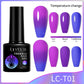 LILYCUTE Thermal Nail Gel Polish 3 Layers Temperature Shiny Color Changing Series Semi Permanent  Soak Off UV Nail Gels Polish