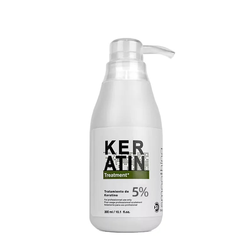 PURC 300ML Professional Keratin Hair Treatment Smoothing Repairing Frizz Curly Hair Straightening Brazilian Keratin Hair Care