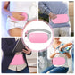 Eelctric Period Cramp Massager Vibrator Heating Pad For Menstrual Warm Uterus Belt Waist Back Massager Women Gift