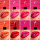 8 Colors Super Cute Girls Lipstick, Pink Polka Dots Design Long Lasting Non-fading Waterproof Velvet Lip Color, Non-Stick Cup