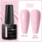 MEET ACROSS Pink Red Cat Eye Gel Nail Polish 7ml Jelly Amber Cat Magnetic Gel Nail Soak Off UV LED Semi Permanent Gel Nail Art