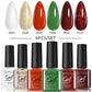 LILYCUTE 6PCs/Set Gel Nail Polish Set Kit Glitter Nail Gel Sequin Vernis Semi Permanent For Manicure Varnish UV LED Nail Art Gel