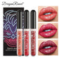 Lip Gloss in a Box of Three, Pearlescent Lipstick in a Non-Stick Cup, Shiny Purple and Black Lip Gloss Set