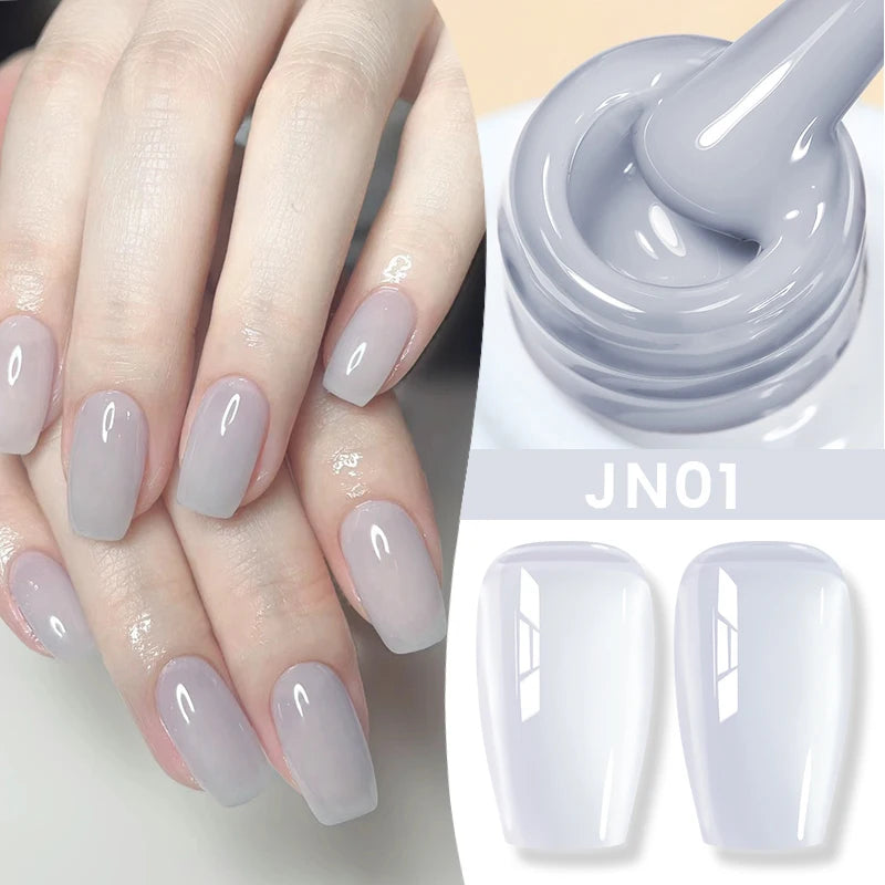 BORN PRETTY 10ml Flow Light White Cat Magnetic Gel Nail Polish Ultra Shine Soak Off UV Gel Mirror Glass Bead Gel Nail Art