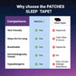 30/60Pcs Mouth Tape Sleeping Keep Mouth Close Prevent Snoring Gentle Sleep Strip for Home Travel Mouth Tape for Sleeping