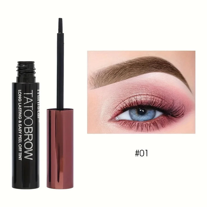 1PC Waterproof Peel-Off Eyebrow Gel Tint – Transfer-Proof Brow Enhancer for Fuller, Defined Natural Brows