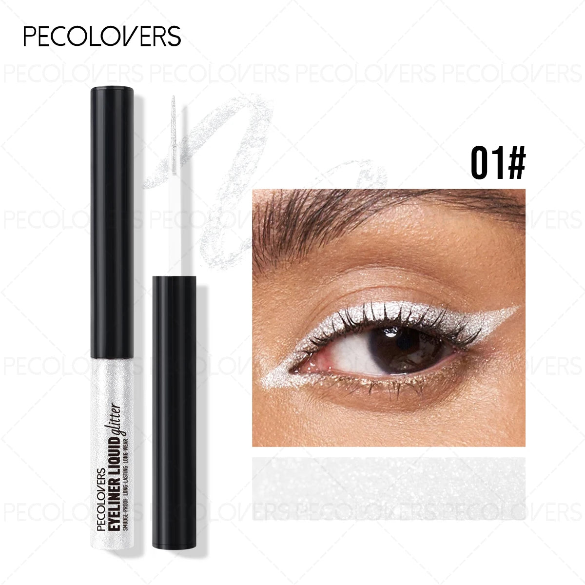 Glitter Eyeliner, Multi-color Options, Sparkly Eyeliner, Suitable for Halloween and Christmas Makeup