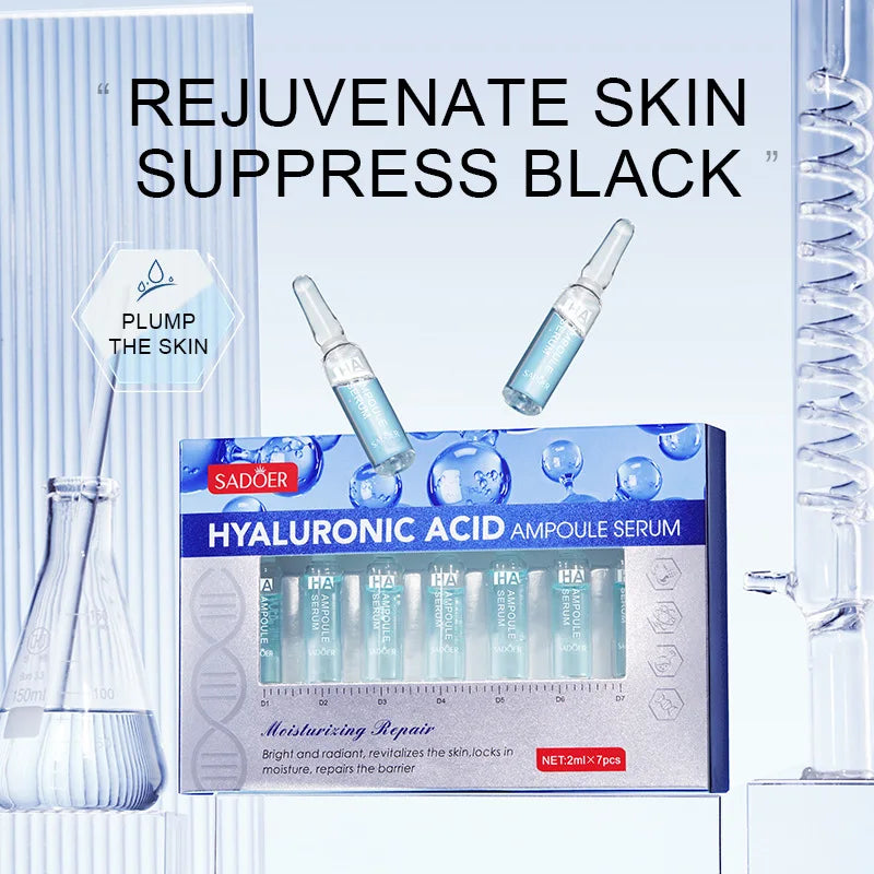 24K Gold Anti-aging Face Serum Dark Spots Removal Hyaluronic Acid Pore Minimizer Whitening Wrinkle Remove Essence Skin Care