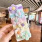 12PCS New Cut Hair Ties Princess Sweet Flower Bow Girls Women Elastic Hair Bands Hair Accessories Headwear