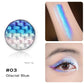 CHARMACY Rainbow Duochrome Eyeshadow New 5 Colors Shimmer Multichrome Long-lasting Eye Shadow Cosmetic Makeup for Women