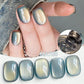 MEET ACROSS Guava & Grape Color Cat Magnetic Gel Green Glass Bead Cat Eye Gel Soak Off UV Gel Nail Art Varnish Salon Home DIY