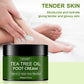 Tea Tree Oil Foot Cream Improves Skin Roughness Softens Cracked Feet Exfoliating Daily Foot Care Solution Lasting Moisturization