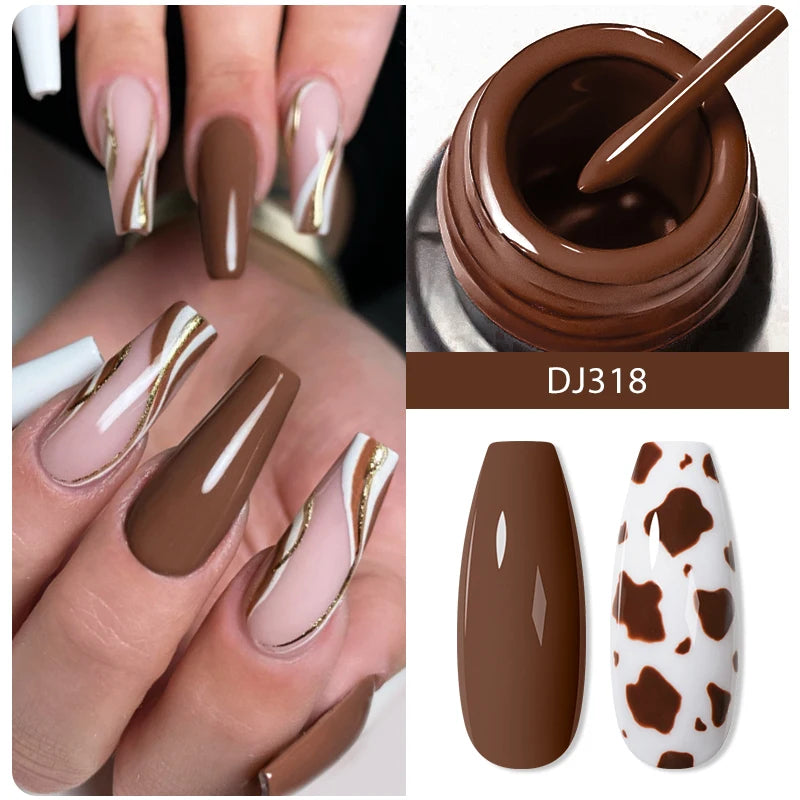 MEET ACROSS 5ml Sliver Metallic Liner Gel Nail Polish Super Bright Mirror Effect Painting Drawing Line Graffiti Stripe Nail Art