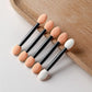 10/30/50/200/500/1000pcs Double Ended Sponge Nail Art Powder Brush Multifunctional eyeshadow Brush Portable Makeup Manicure Tool