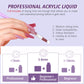 SAVILAND Acrylic Nail Kit Nails Art Decoration Acrylic Powder and Liquid Crystal Nail Glitter 3D Nail Tips Carving Tools