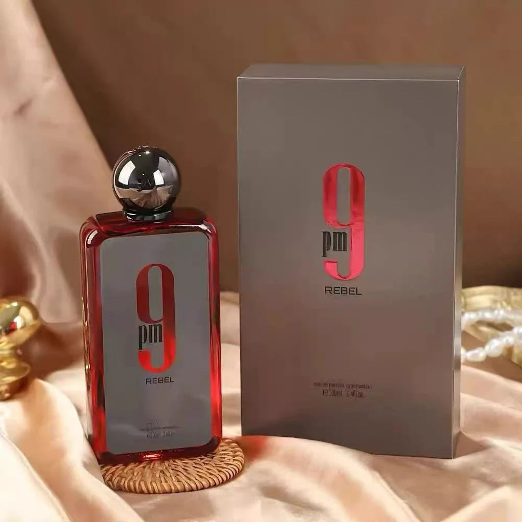 9PM Eau De Parfum for Men Fresh Spicy Scent with Bergamot Cinnamon Amber Vanilla Long Lasting Cologne Bold Masculine Fragrance
