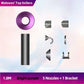 Leafless constant temperature hair dryer for personal hair care and styling; home professional hair style accessories kit (5+1)