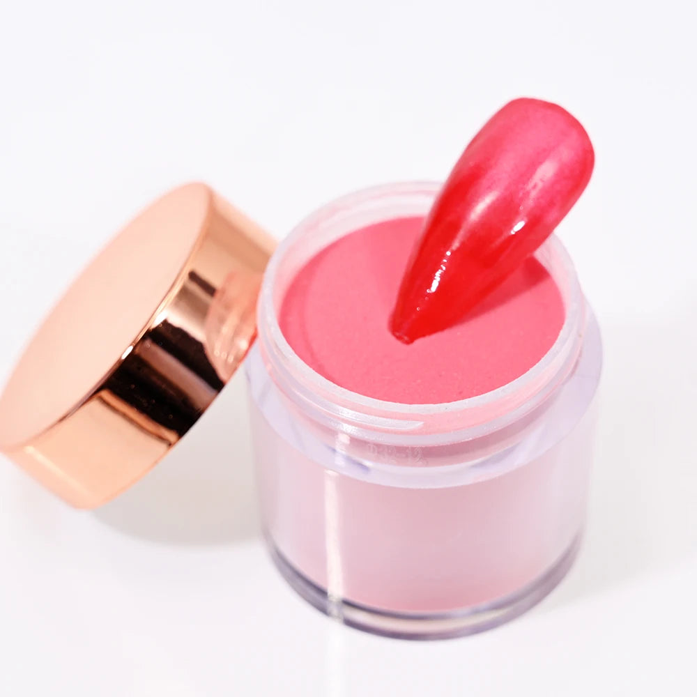 10g/bottle Professional Acrylic Powder Pink/White/Clear Nude Extension Crystal Powder DIY 3IN1 Manicure Polymer Builder Powder