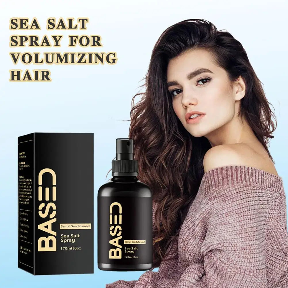 High-end 170ML Sea Salt Spray For Volumizing Hair Easy Fashion Styling Hair Voluminous Care Long-Lasting Hold Wave Hair Care