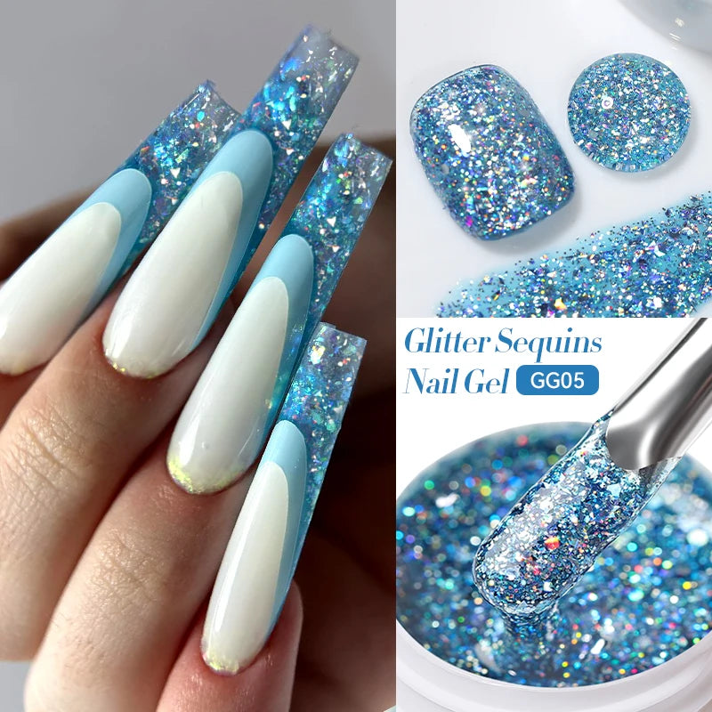 LILYCUTE Black White Spider Drawing Gel Nail Polish DIY Painting Outline Soak Off UV Gel Varnishes Wire Liner Nail Art Supplies