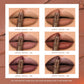 Fine Tip Lip Liner Pen – Soft Mist Matte Lip Crayon, Brown & Red Lipstick Pencil, Lip Contouring, Outline Tint Cosmetic