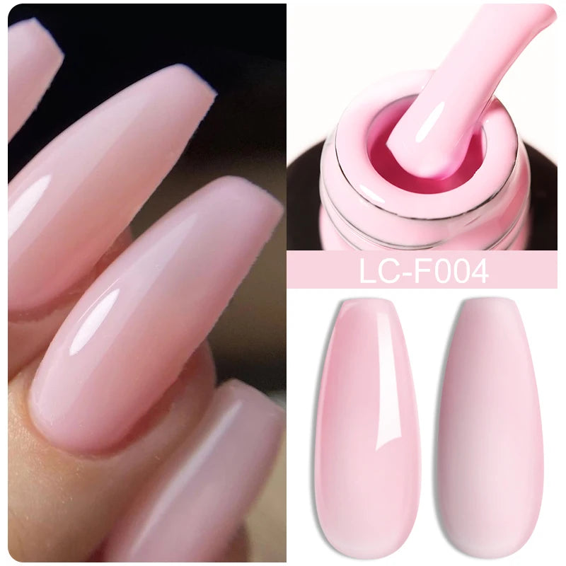 LILYCUTE Fluorescent Nail Gel Polish Orange Red Neon Bright Color Summer Series Soak Off For Manicure Nail Art UV Gel Varnish