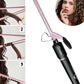 Hatteker 9mm Curling Wand Ceramic Barrel Pro Hair Curler with Constant Temperature Tourmaline Ceramic Iron Beauty Salon