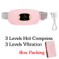 Electric Heating Waist Massage Belt Abdominal Menstrual Heating Pad Belly Warm Palace Belt for Period Cramp Relief